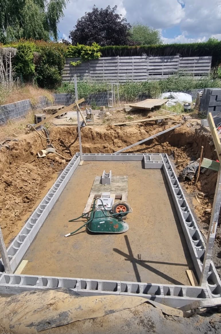 Construction de piscine en Belgique