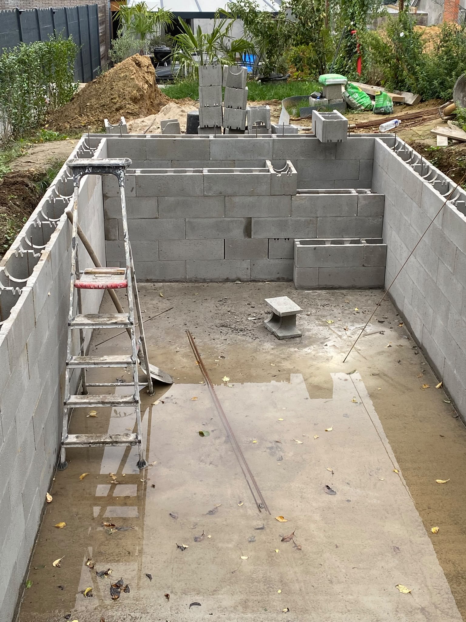 Construction de piscine à Nivelles