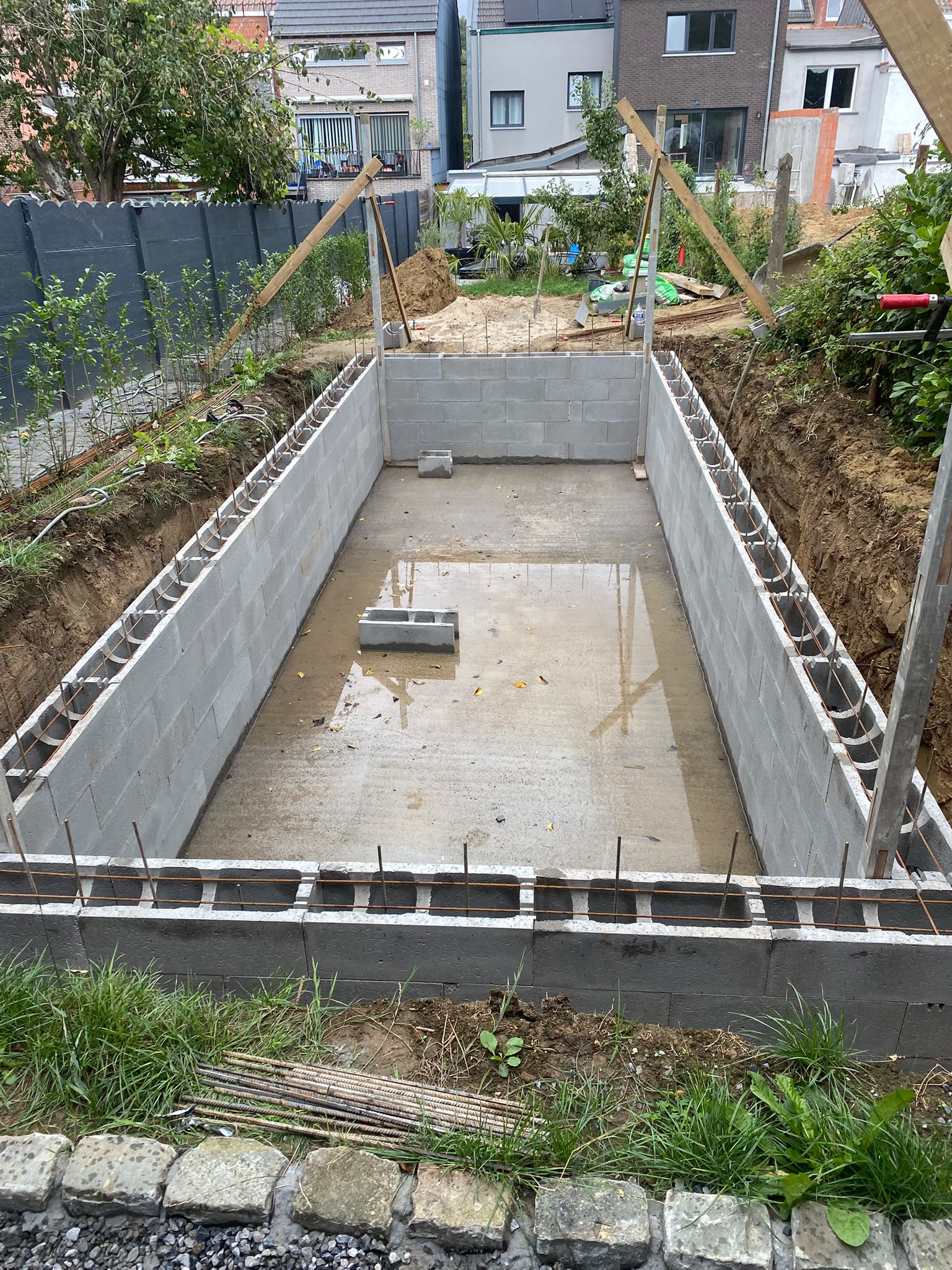 Construction de piscine à Tubize