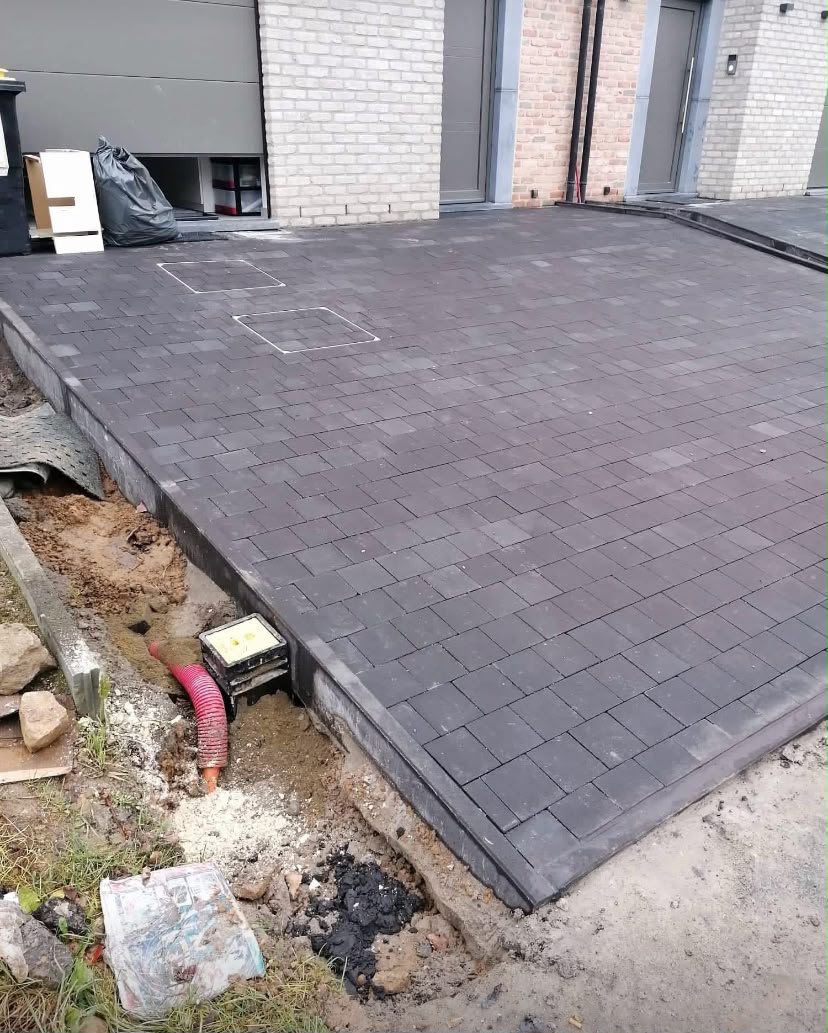 Dalle de béton pour parking