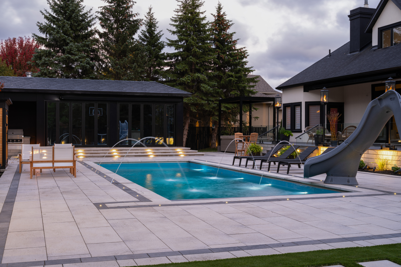 Piscine creusée